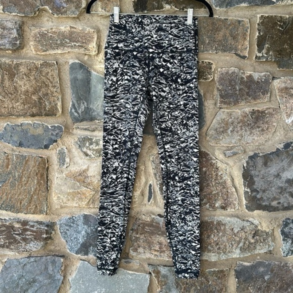 Lululemon Wunder Under Hi-Rise 10Tight 28" Liquid Platinum Alpine White 4